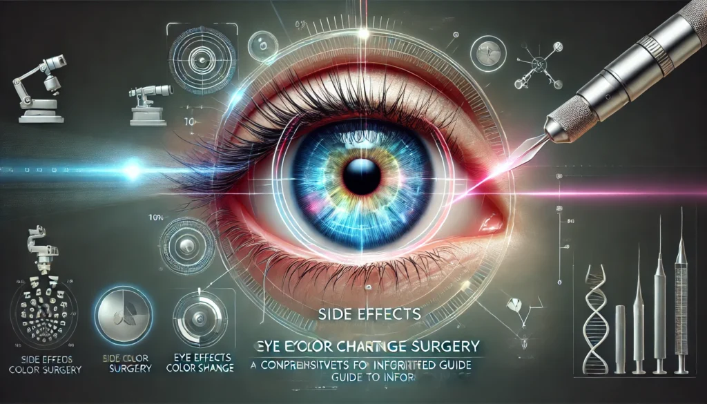 Side Effects of Eye Color Change Surgery