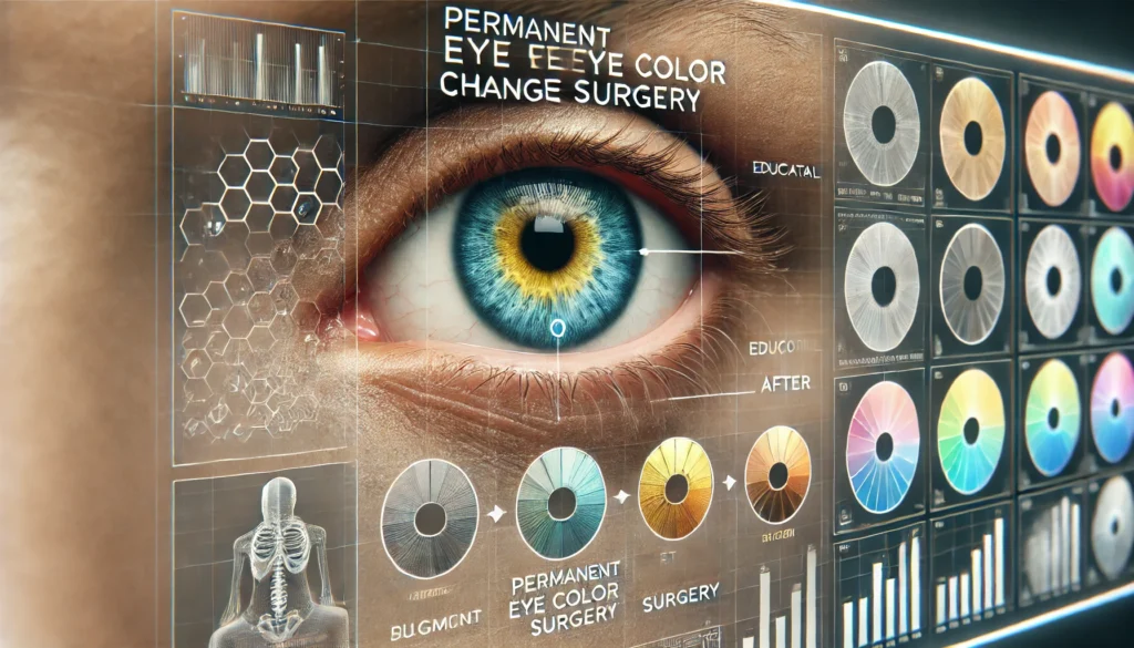 What Is Permanent Eye Color Change Surgery?