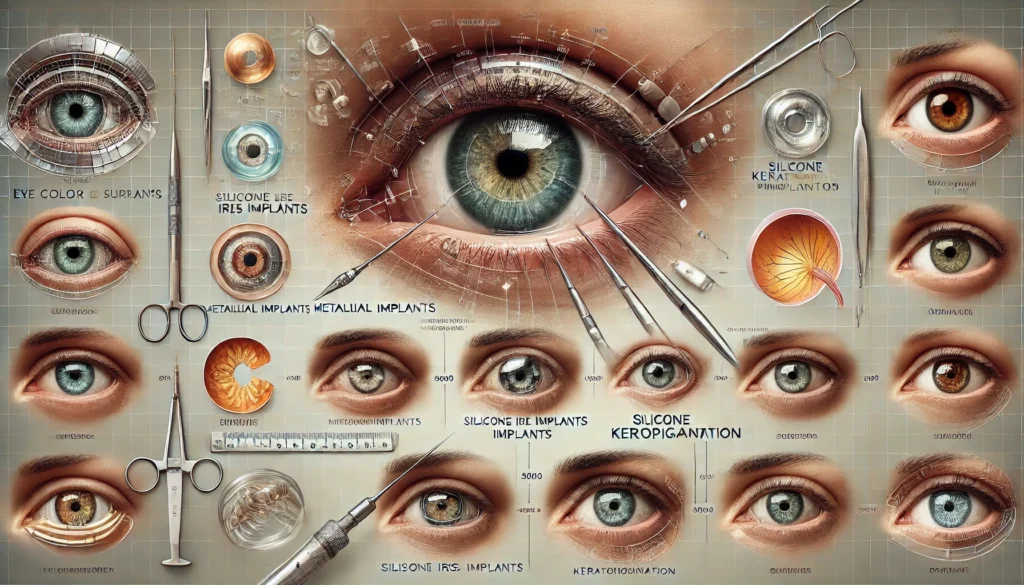 The History of Eye Color Change Surgeries