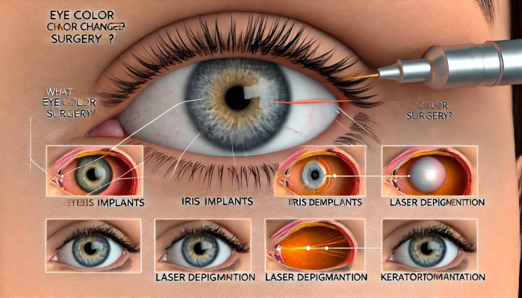 What Is Eye Color Change Surgery? 