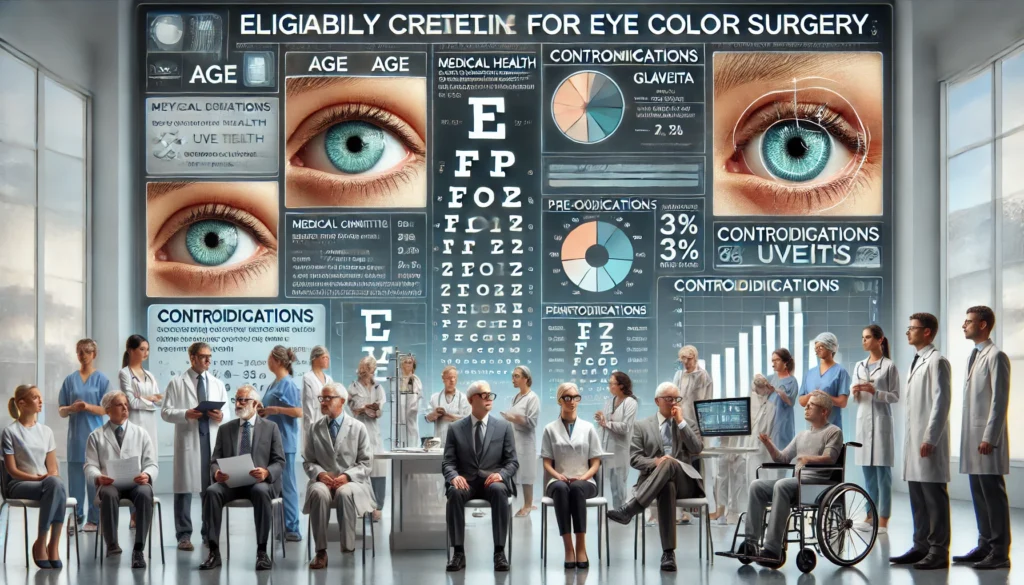 Eligibility Criteria for Eye Color Surgery.