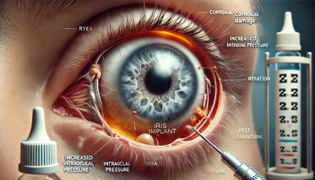 Risks and Complications of Iris Implant Surgery 