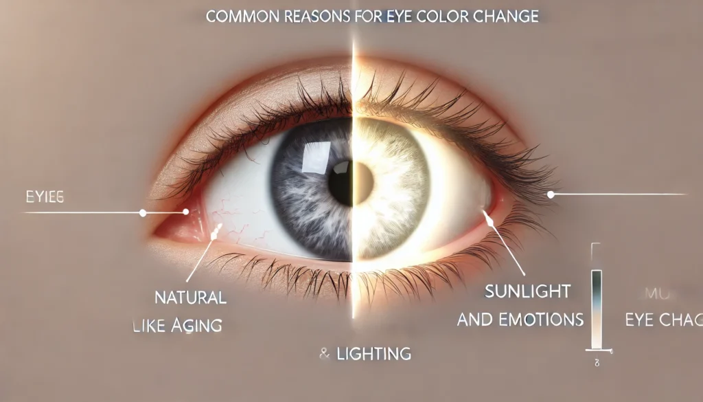 'Common Reasons for Eye Color Change.' 