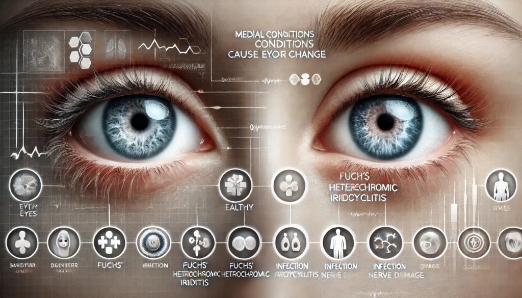 'Medical Conditions That Cause Eye Color Change.