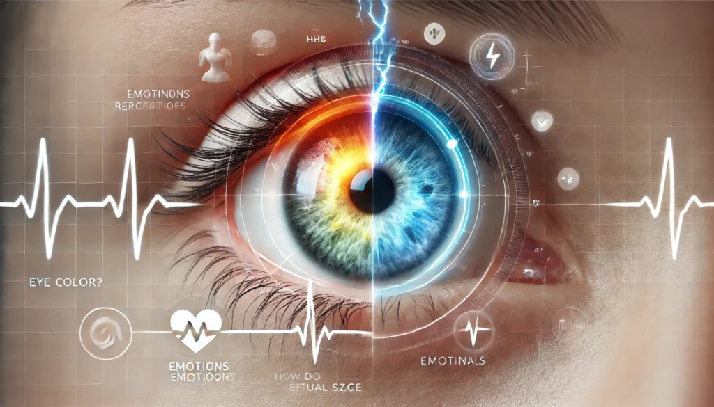 How Do Emotions Affect the Perception of Eye Color?'