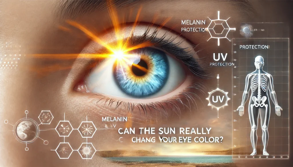 Can the Sun Really Change Your Eye Color?