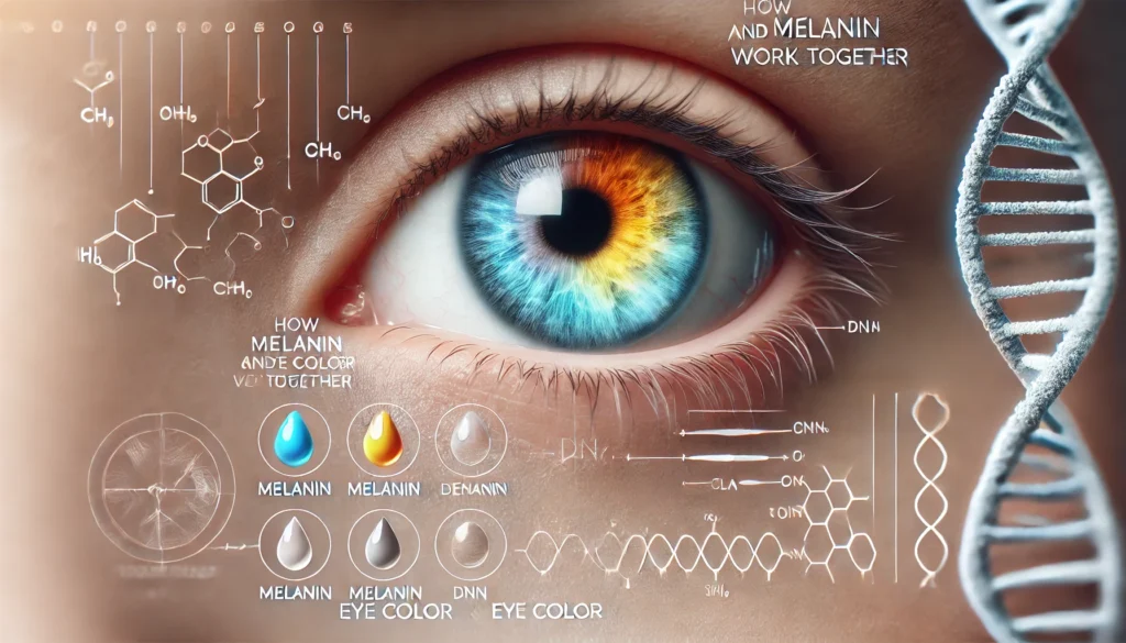 How Melanin and Eye Color Work Together