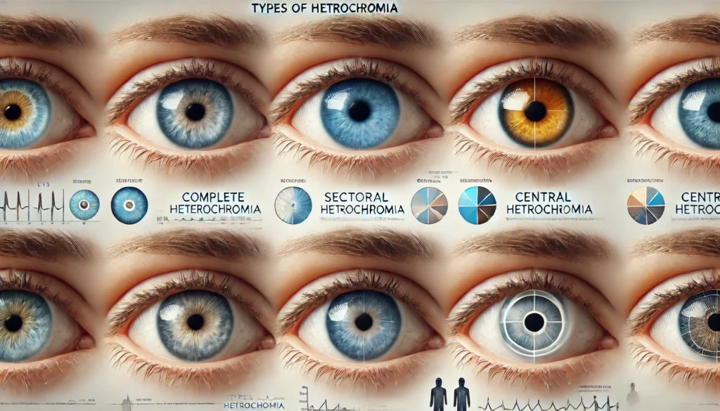 Types of Heterochromia