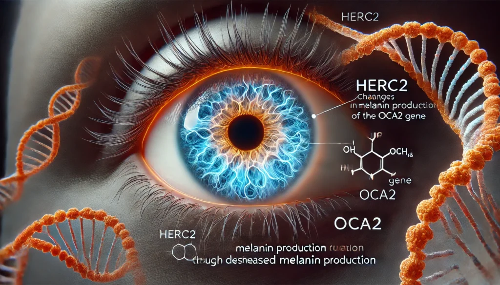 The Role of HERC2 in Eye Color Regulation