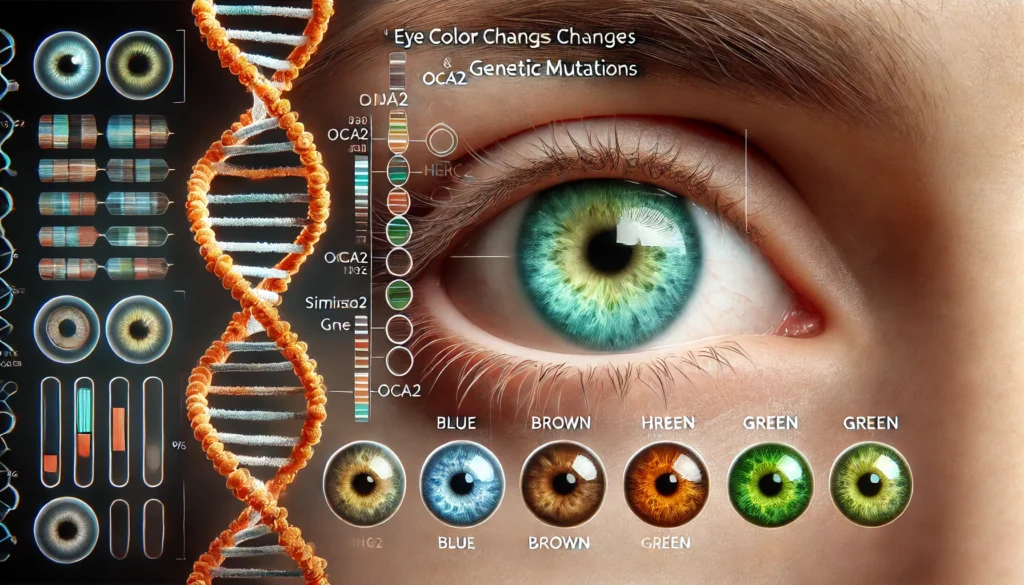 Eye Color Changes and Genetic Mutations