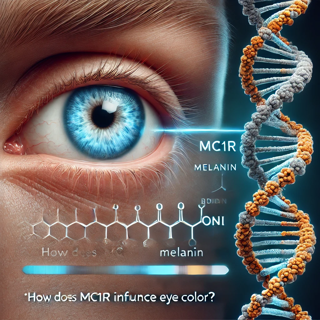 How Does MC1R Influence Eye Color?