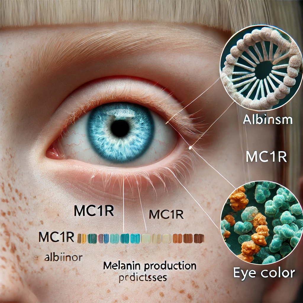 MC1R, Albinism, and Eye Color